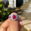 Thumbnail: 1.82Ct Unheated Mogok Ruby in vintage style band ring