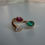 Thumbnail: Sculptural Toi et Moi–Inspired Ring with Precious Natural Gems
