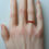 Thumbnail: Angel Cut Red Spinel Ring On Model
