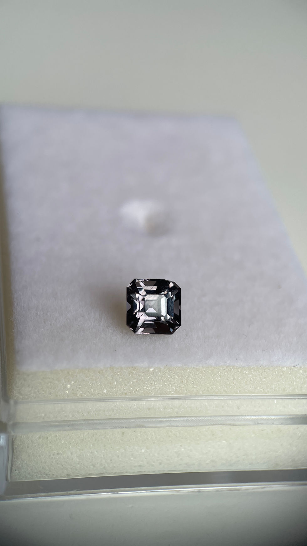 Thumbnail: 1.36Ct Metallic GREY spinel, top quality, precision cut spinel
