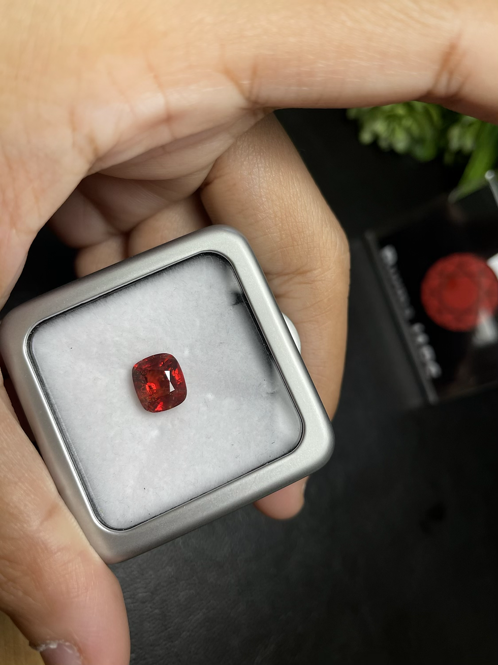 Thumbnail: 2.34Ct Bright Orangy Red Spinel