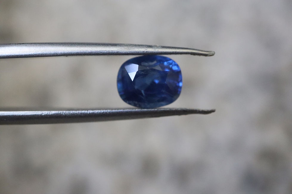 Thumbnail: GIA certifie 2.10Ct Blue Sapphire