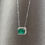 Thumbnail: 2Ct Zambia Emerald and natural diamonds pendant in 18K gold (Minor Oiled)
