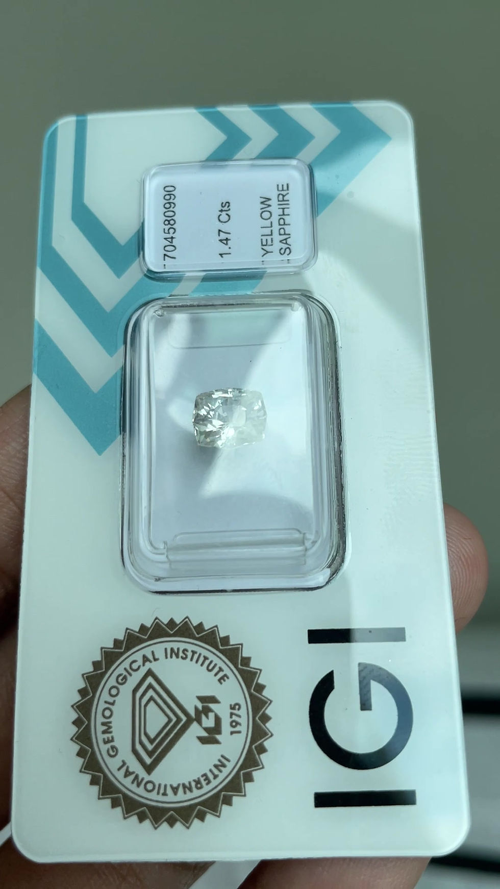 Thumbnail: Unheated Colorless Sapphire