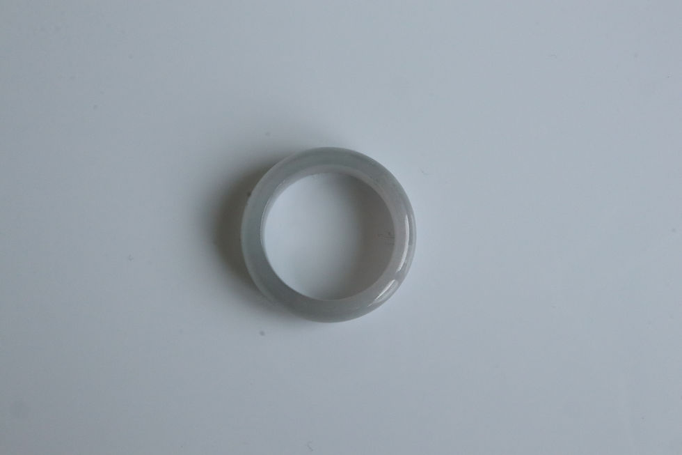 Thumbnail: Translucent Type A Jadeite Jade Ring (Size US8/ HK18)