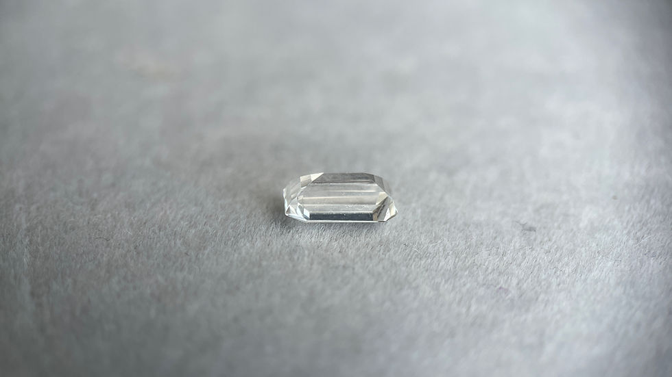 Thumbnail: 1.35ct Unheated Burmese White Sapphire (Colorless Sapphire)/ Burmese Sapphire