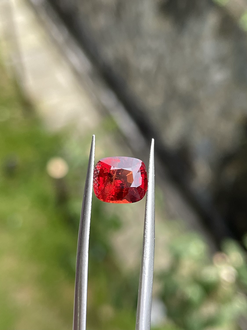 Thumbnail: 2.34Ct Bright Orangy Red Spinel