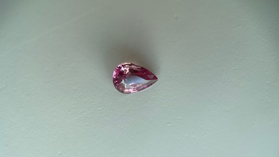Thumbnail: Pear Shape Pink Sapphire