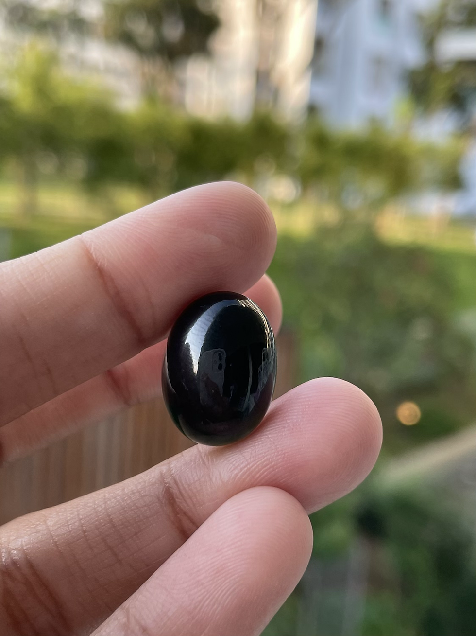 Thumbnail: Type A Black Jadeite Jade 