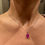 Thumbnail: 2Ct No Heat Burma Ruby Pendant