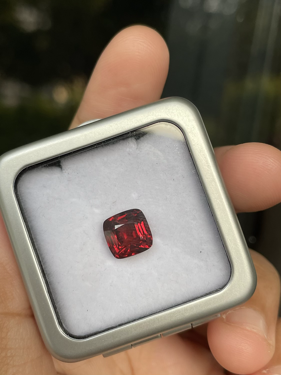 Thumbnail: 3.22Ct Orangy Red Spinel 