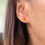 Thumbnail: Natural Type A Jadeite Jade earrings and Natural Diamond Halo 2 Way Earring in 1
