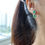 Thumbnail: Grade A Jadeite Jade  earring in 18k solid gold-Jade Drop Earring