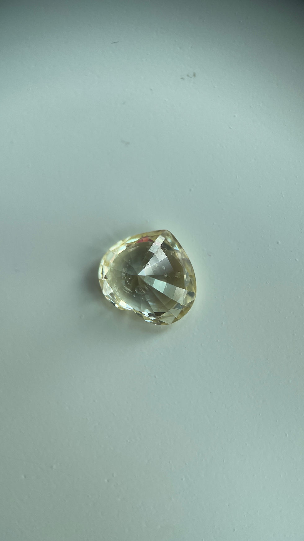 Thumbnail: Unheated Yellow Sapphire Back