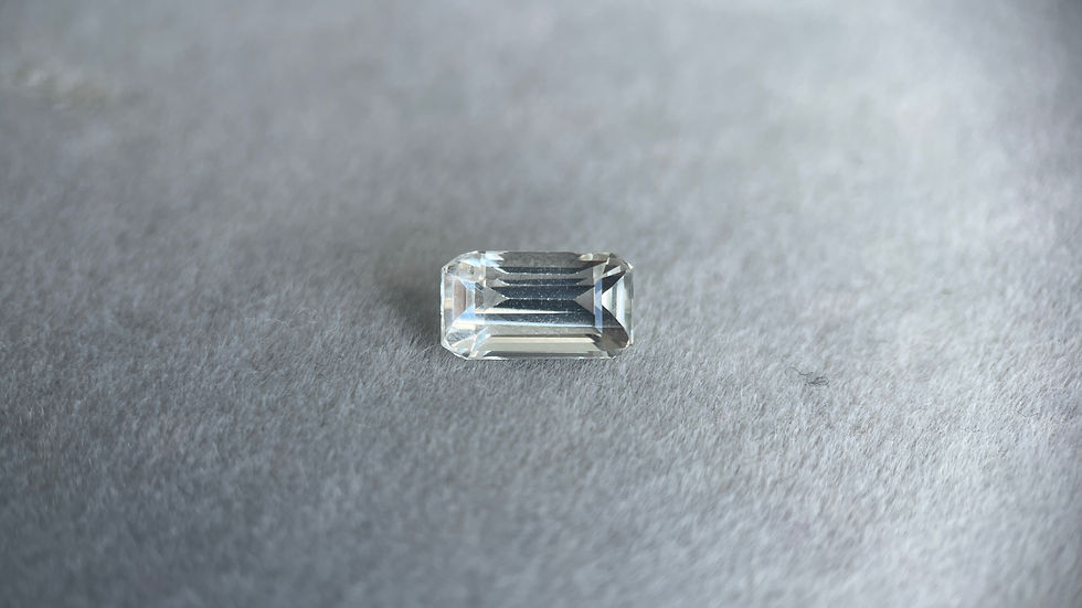 Thumbnail: 1.35ct Unheated Burmese White Sapphire (Colorless Sapphire)/ Burmese Sapphire