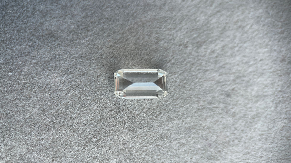Thumbnail: 1.35ct Unheated Burmese White Sapphire (Colorless Sapphire)/ Burmese Sapphire