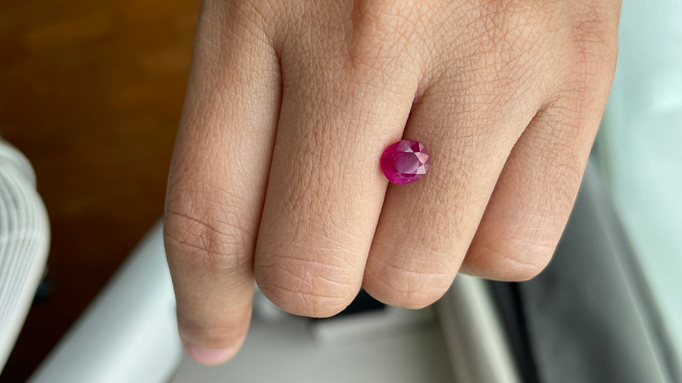 Thumbnail: GIA certified 1.95ct Unheated Burma Ruby