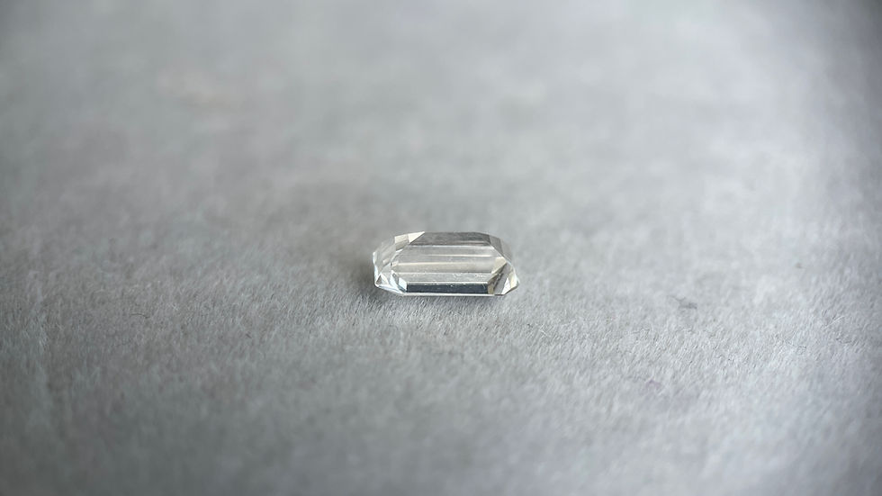 Thumbnail: 1.35ct Unheated Burmese White Sapphire (Colorless Sapphire)/ Burmese Sapphire