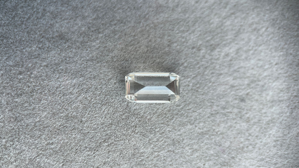 Thumbnail: 1.35ct Unheated Burmese White Sapphire (Colorless Sapphire)/ Burmese Sapphire