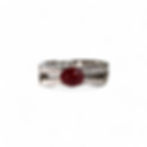 Burmese unheated ruby ring