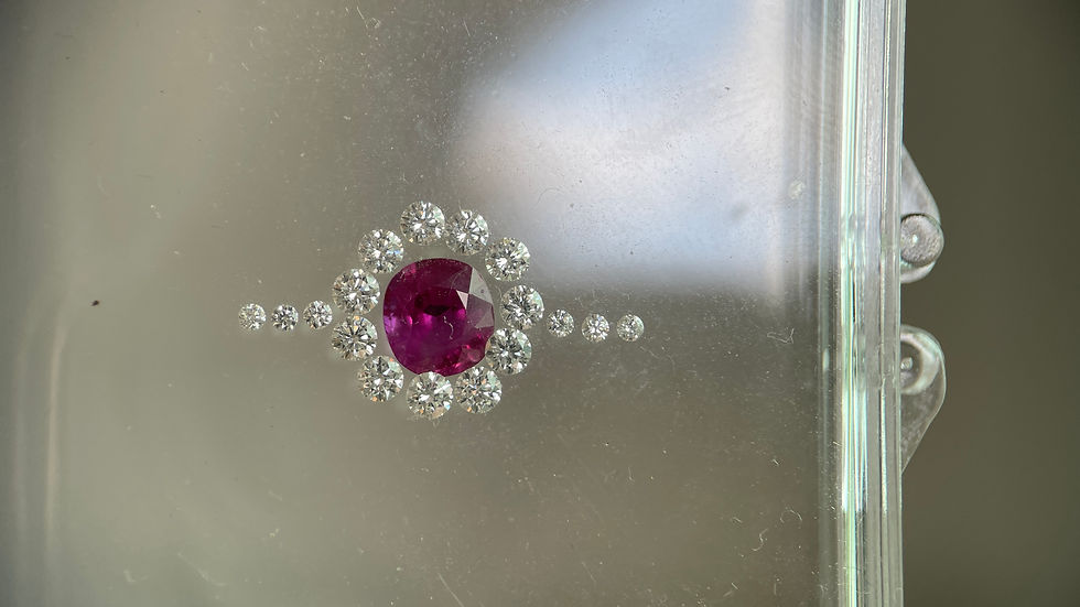 Thumbnail: GIA certified 1.37ct Unheated Burma Ruby