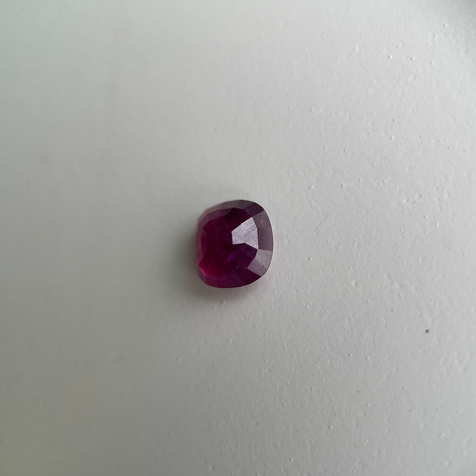Thumbnail: GIA certified 1.53ct Unheated Ruby (6.40x6.39x4.12mm)