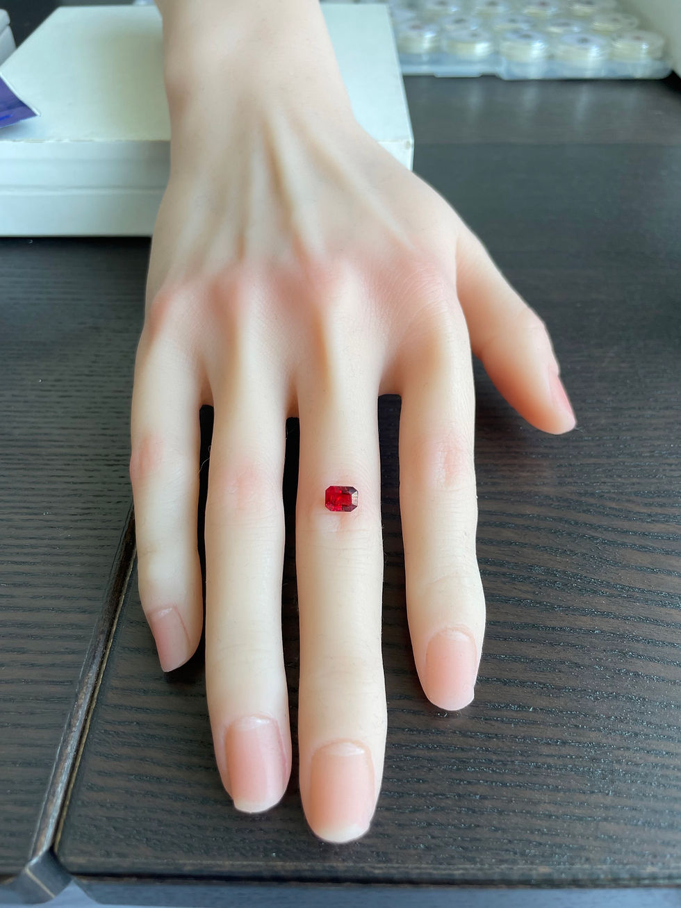 Thumbnail: 1.10Ct Red Spinel ,Burmese Red Spinel