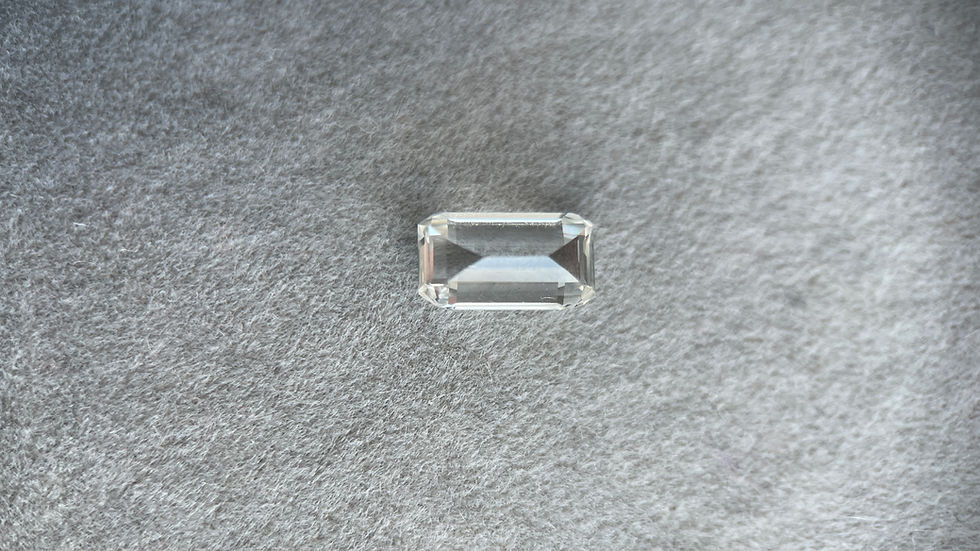 Thumbnail: 1.35ct Unheated Burmese White Sapphire (Colorless Sapphire)/ Burmese Sapphire