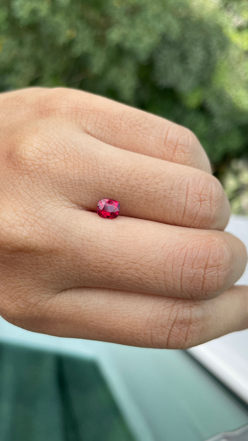 Thumbnail: Unheated bright red spinel