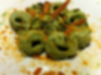 Tortellones ai carciofi con zucchine e bottarga