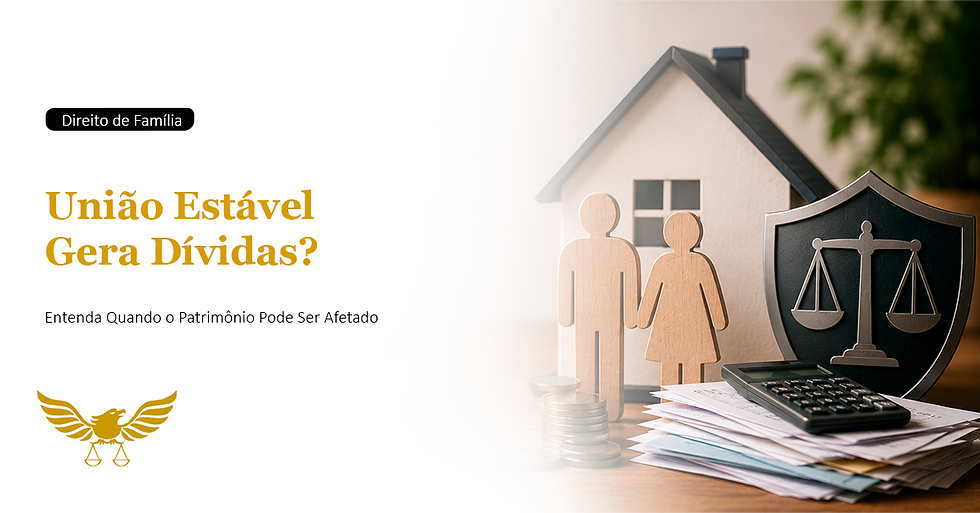Quem mora junto sem casar corre o risco de responder com os próprios bens pelas dívidas do parceiro?