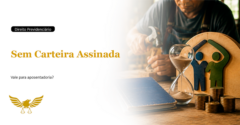 É possível utilizar o tempo trabalhado sem carteira assinada para se aposentar pelo INSS?