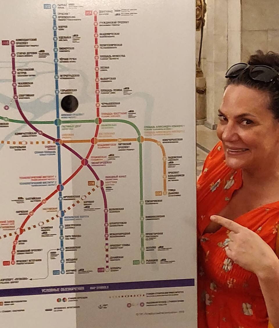 The Metro in St. Petersburg