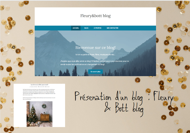 Présentation d'un blog → Fleury&bott blog