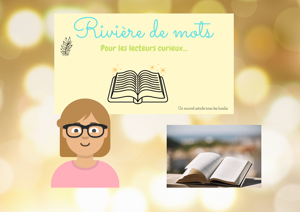 Présentation d'un blog → Rivière de mots 📚