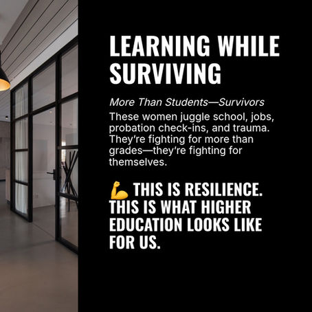 From Reentry to Registration - Navigating College After Incarceration