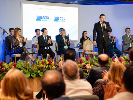 FCDL Sergipe empossa nova diretoria e reforça integração das CDLs no biênio 2026–2028