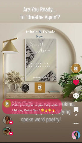 Thumbnail: Breathe Again:  A Poetry Collection