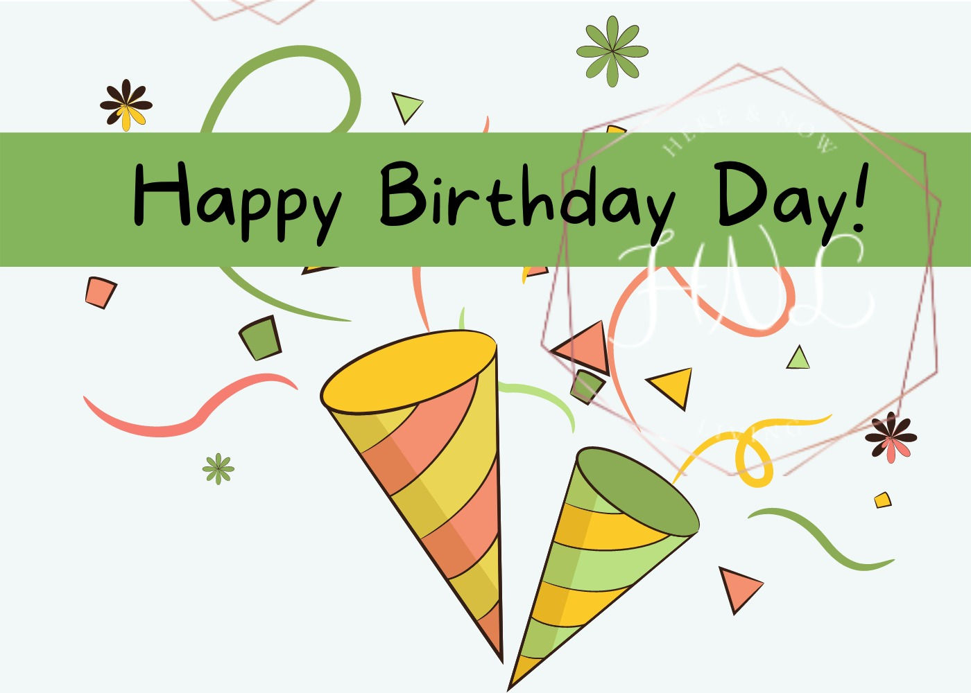 Birthday Hats - Green