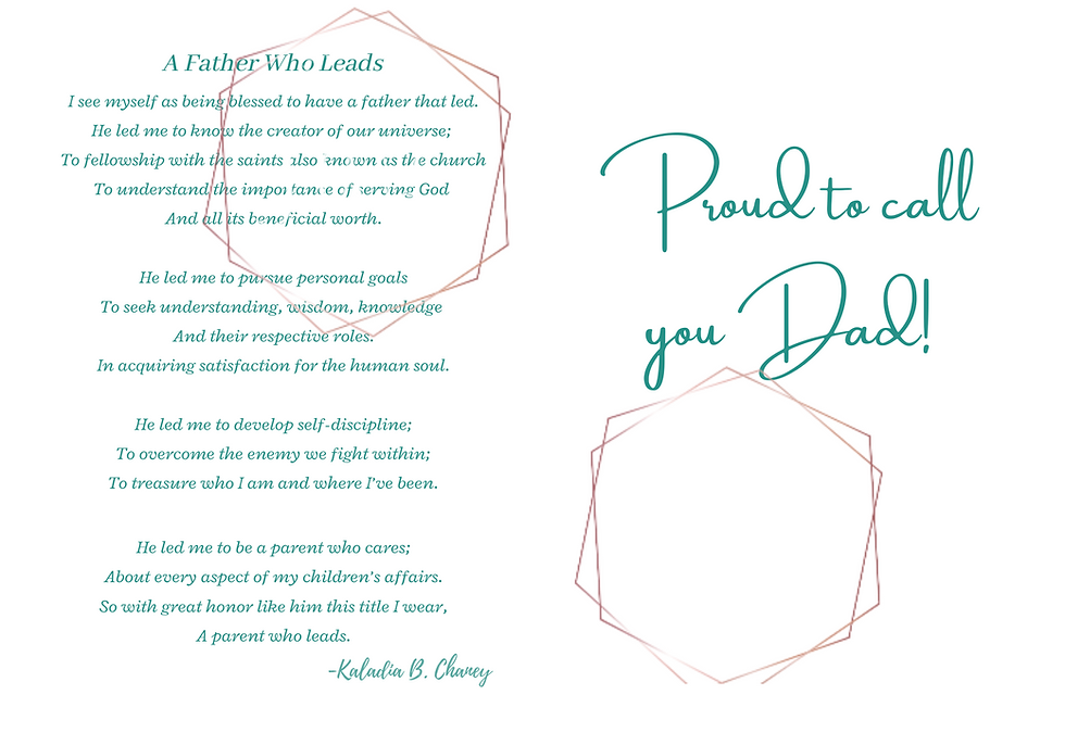 Thumbnail: Fathers' Day Card - Blue