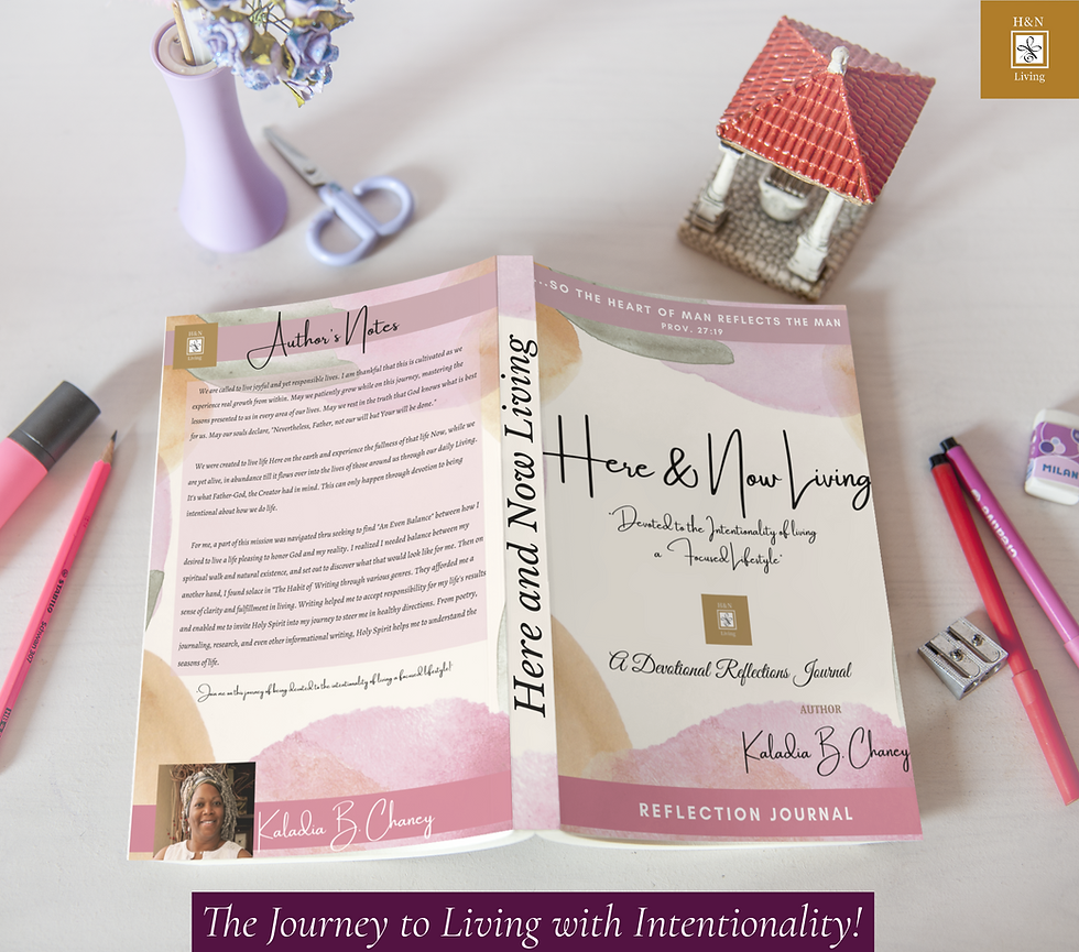 Here & Now Living Reflection Journal