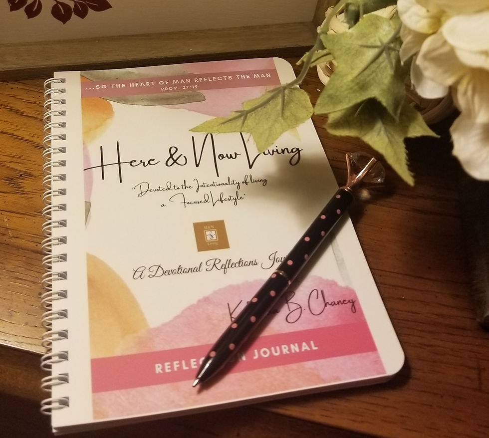 Here & Now Living mini notebook