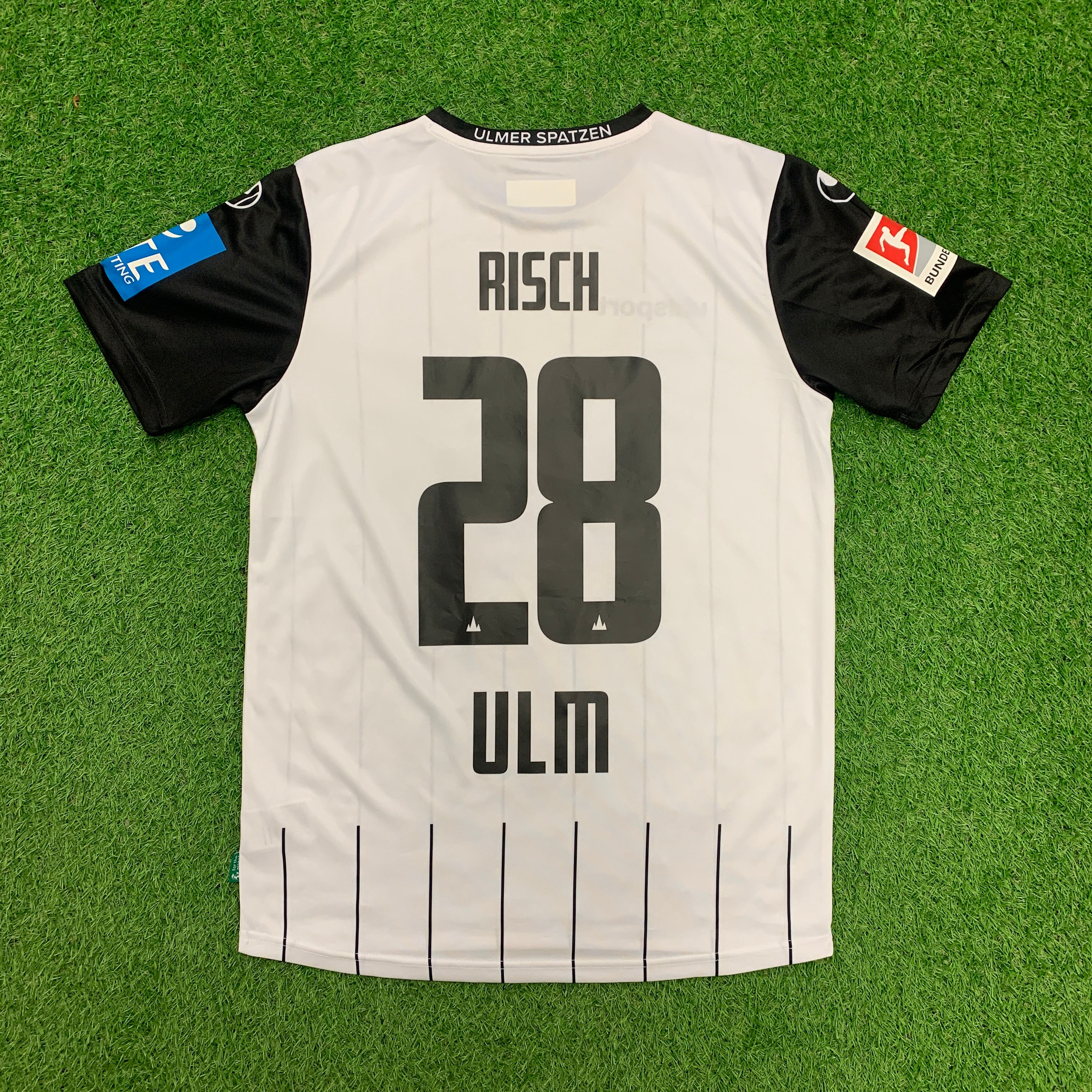 2024/2025 - SSV Ulm 1846 Fußball - Heimtrikot - Sascha Risch - M - matchworn