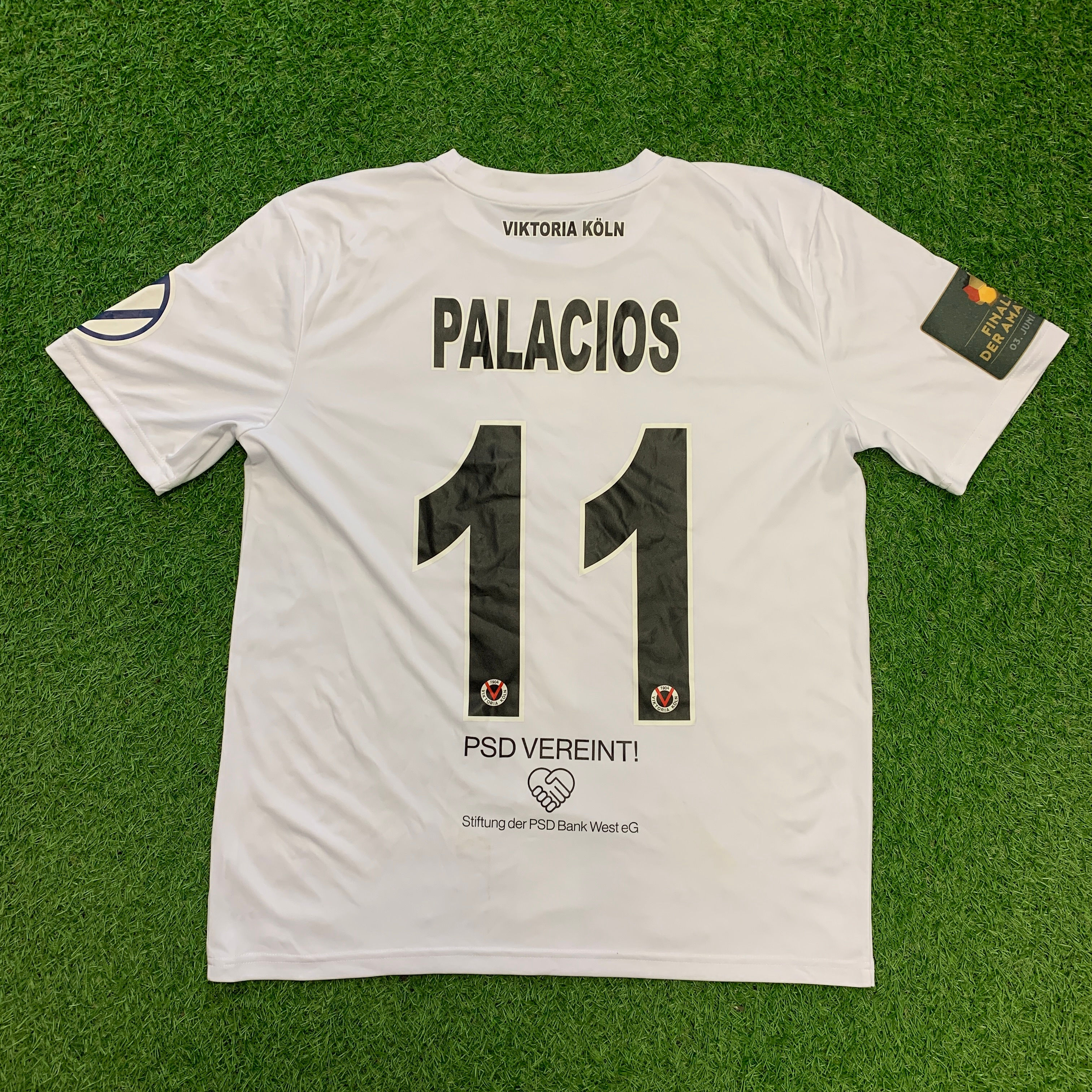 2022/2023 - FC Viktoria Köln - Ausweichtrikot - Federico Palacios - S