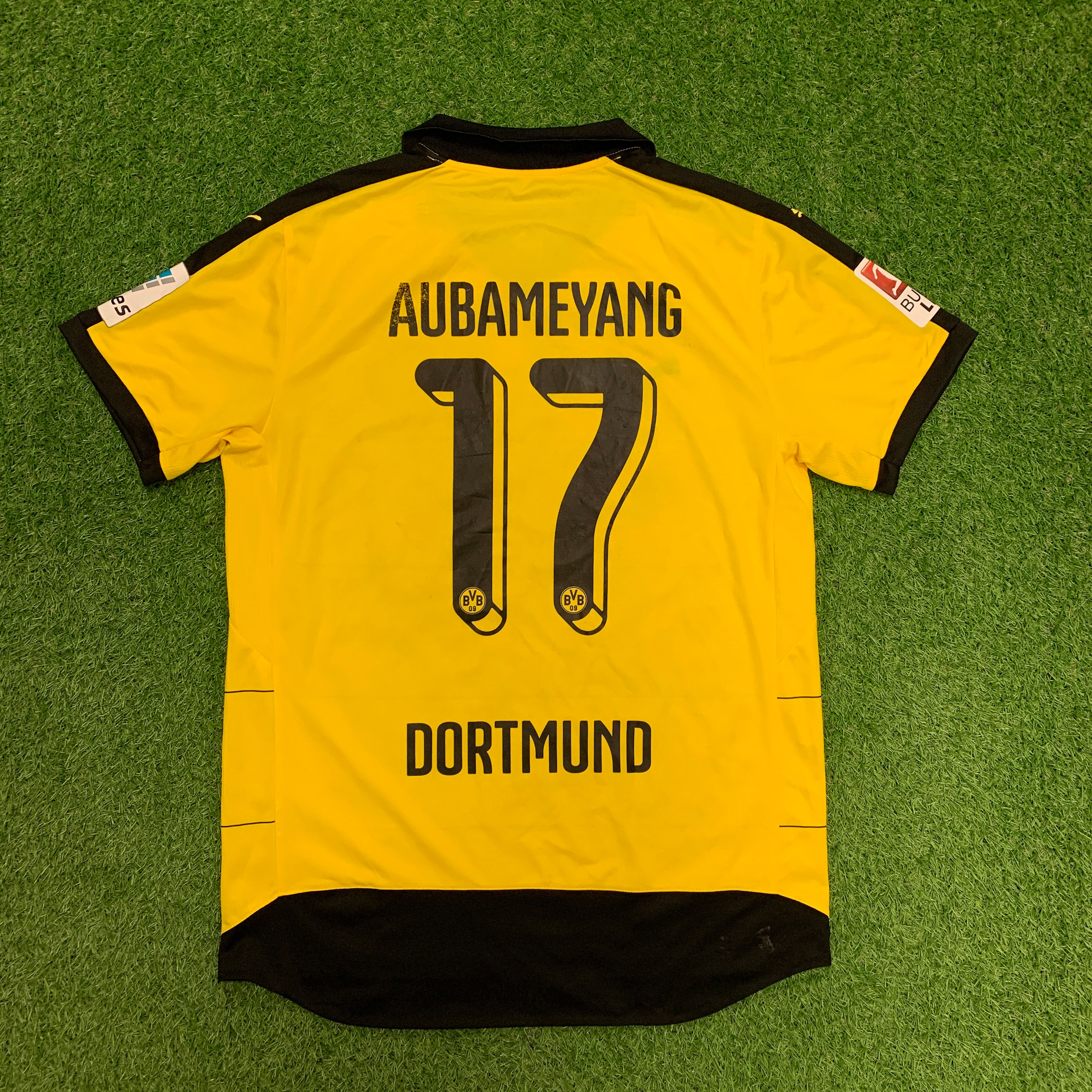 2015/2016 - Borussia Dortmund - Heimtrikot - Pierre-Emerick Aubameyang - L