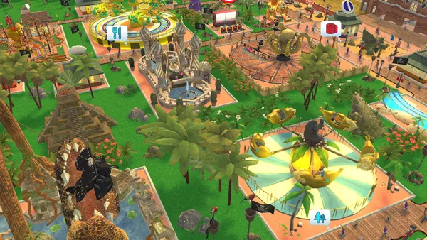 Captura de Rollercoaster Tycoon Adventures - NenicoGames