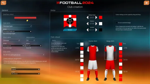 Captura de We Are Football 2024 - NenicoGames