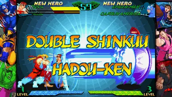 Captura de Marvel vs Capcom Fighting Collection - NenicoGames