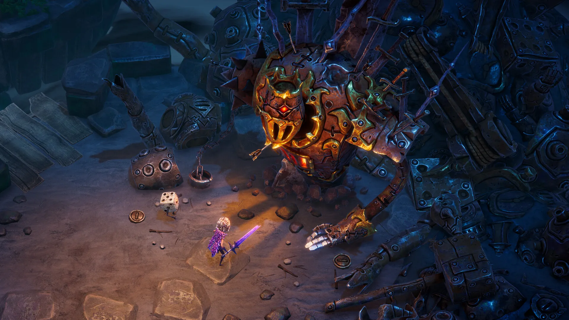 Captura de Lost in Random The Eternal Die- NenicoGames