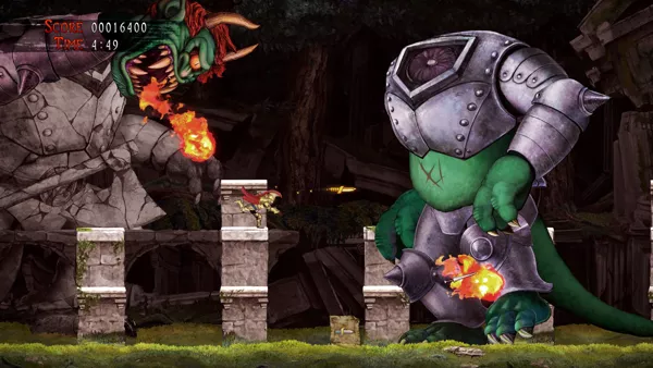 Captura de Ghosts 'n Goblins Resurrection - NenicoGames